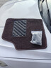 车丽友（CHELIYOU）【只含上层丝圈】主驾驶专用汽车脚垫丝圈单片单个副司机位前地垫 主驾丝圈咖色+4按压卡扣+开孔器 实拍图