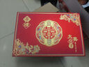 June bride加厚彩礼箱礼金箱结婚用品定亲订婚聘礼提亲彩礼盒红色钱箱6-12万 实拍图