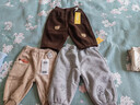 巴拉巴拉童装婴儿裤子宝宝秋冬男女童长裤儿童卫裤天鹅绒男童 卡其50612 73 cm 实拍图