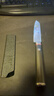 王麻子水果刀大马士革钢 家用刀具削皮刀户外便携小刀 【钢材天花板】 实拍图