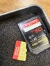 闪迪（SanDisk）256GB TF（MicroSD）内存卡 A1 U1 C10 至尊高速移动版存储卡 读速150MB/s 手机平板游戏机内存卡 实拍图
