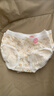 北极绒女士内裤女纯棉100%棉抗菌夏季薄款高弹透气少女生中腰三角短裤衩 清新雏菊纯棉系列 5条 M 【推荐体重70-95斤】 实拍图