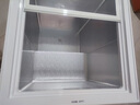 荣事达（Royalstar）双温冰柜家用小型双箱冷柜 冷藏冷冻两用柜双门商用大容量卧式冷柜节能省电 【蝶形门 内置玻璃移门】双温冰柜 306L 实拍图