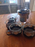 【京东物流】茶壶套装整套茶具大容量玻璃茶杯带滤网耐高温泡茶具 1000ML一壶+四杯套装【无茶盘】 实拍图