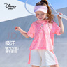迪士尼（DISNEY）儿童女童速干短袖套装六一儿童节卡通两件套25夏DB321UE28粉120 实拍图