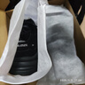 骆驼（CAMEL）男鞋厚底增高缓震老爹休闲运动鞋子 K15CX4L4018 黑/城堡灰 40 实拍图