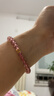 普陀山粉水晶手串桃花手链女款招桃花送闺蜜情侣姻缘手串生日礼物 实拍图