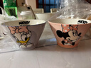 【迪士尼正版】陶瓷釉下彩斗笠碗高颜值餐具礼物泡面碗 【2个混装】米妮黛丝斗笠碗 实拍图