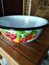 欧丽家 搪瓷欧式搪瓷瓷碗拌沙拉拌馅料厨房馅料碗和饺子馅拌菜调馅 25樱桃 实拍图