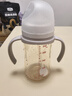 贝亲（Pigeon）自然离乳 PPSU重力球吸管双把手奶瓶 240mL  6月+ AA252 实拍图