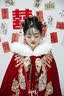 泰勒马丁秀禾服披风2025年新款秋冬保暖毛领结婚新娘披肩御寒斗篷长款外套 1022斗篷 均码 实拍图