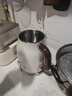 美的（Midea）艺术家电热水壶  烧水壶自动断电保温一体  1.6L大容量电热水壶 316L不锈钢恒温壶 精准控温 63-Q 实拍图