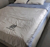 无印良品纯棉床上四件套 1.8米床笠款被套200*230cm柏林蓝 实拍图