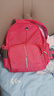 乐同书包人体工学儿童护脊书包 小学生书包双肩加厚S肩带简约轻便分层 小童1-3年级 | 桃粉色 实拍图