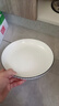 随机陶瓷餐具盲盒米饭碗面碗汤碗系列碗餐具陶瓷碗瓷器加厚隔水炖 黑边竖纹8英寸盘4只 实拍图