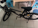 喜德盛山地自行车黑客380避震前叉21速禧玛诺变速X6铝合金车架通勤代步 黑/灰色（25款） 17寸（建议身高165-180） 实拍图