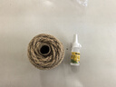 寿禾 麻绳装饰礼物diy包装家庭园艺猫咪抓绳 麻绳粗5mm长30米+胶水 实拍图