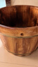 洁比世26cm香柏木碳化泡脚桶家用木质过小腿足浴洗脚盆实木泡脚盆 桶+盖 实拍图