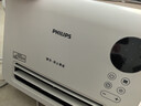 飞利浦（PHILIPS）取暖器家用浴室暖风机台式壁挂电暖器居浴防水电暖气速热防烫电暖风办公桌面恒温热风机 AHR3124FX 实拍图