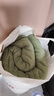 昙蓓漫军绿色毛巾被军训毛巾毯纯棉学生宿舍毛毯被制单人空调绿毛毯式 普通款毛巾被【约640G】 柔暖舒适，机洗手洗 实拍图