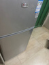 志高（CHIGO）小冰箱迷你小型家用冷藏冷冻两用宿舍出租房用双门办公室电冰箱节能省电 【一级能效】98L银色【三天约一度电】 实拍图