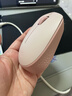 罗技（Logitech）M172鼠标 无线鼠标 办公鼠标 左右手适用 双侧防滑纹理 带无线2.4G接收器 玫瑰粉 实拍图