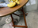 树浩折叠桌子餐桌小户型家用吃饭桌子宿舍简易学习小圆桌便携摆摊桌子 实拍图