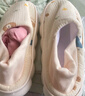 必好妆诗 四季月子鞋产后4 5 6 7月份厚软底孕妇鞋防滑透气产妇家居拖鞋子 米色小熊 36-37码 实拍图