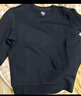 鸿星尔克卫衣男秋冬季新款加绒保暖休闲跑步运动服上衣套头衫长袖卫衣男装 【2013】正黑-立型科技 XL 实拍图