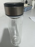 【⭐京东物流配送】高硼硅双层玻璃杯大容量泡茶杯水杯子茶水分离 【双层加厚】茶杯 350ml 1只 实拍图