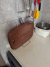 初心乌檀木砧板抗菌防霉切菜板水果板婴儿辅食板案板刀板40*27*2 实拍图