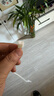ESCASE 苹果Airpods2/pro/3无线蓝牙运动耳机小米华为漫步者OV防丢绳 出行防脱落 吸附不滑落 白色 实拍图