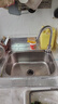 高冈水槽304加厚不锈钢洗菜盆大单槽洗碗厨房水池家用淘菜洗菜盆菜池 单槽53X38+冷热龙头+下水配件 实拍图
