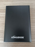 黑甲虫 (KINGIDISK) 500G USB3.0 移动硬盘 SLIM系列 2.5英寸 子夜黑 9.5mm金属纤薄 抗震抗压 SLIM500 实拍图