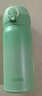 膳魔师（THERMOS）保温杯316钢350ml男女士儿童水杯学生生日礼物JNL-350S竹林绿 实拍图