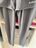 维多利亚旅行者瑜伽裤女健身裤跑步速干运动裤高腰假两件防尴尬紧身长裤灰M 实拍图