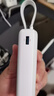 ANKER 安克【新3C认证】zoloMFI认证旅行充电宝自带双线20000毫安mAh大容量移动电源30W快充安卓苹果 白 实拍图