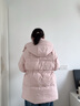 波司登25年羽绒服女士冬季90绒加厚脱卸帽修身中长款休闲百搭外套 实拍图
