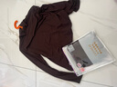 优衣库女装HEATTECH EXTRA WARM 混纺高领T恤/长袖 9%羊绒 478954 478954/38深褐色 L 实拍图