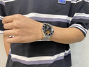 劳力士王子男士手表瑞士正品原装进口潜水表绿水鬼男表熊猫全自动机械表新款 本色黑面 41mm 实拍图