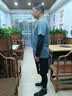 VICTORIATOURIST跑步运动套装男休闲训练服健身服紧身速干衣篮球羽毛球服 实拍图