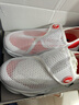 鸿星尔克（ERKE）童鞋男童大网孔透气跑鞋缓震儿童休闲鞋正白/大学红38 实拍图