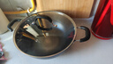 苏泊尔（SUPOR）炒锅双耳炒锅铁锅深型平底无涂层铸铁炒锅燃气电磁炉通用加深加大 34CM(适合3~7人)  34cm 实拍图