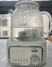 美的（Midea）花漾0胶水全玻璃养生壶 多功能煮茶壶 母婴烧水壶 恒温电热水壶 全自动一体煮茶器1.2L YS12B302J 实拍图