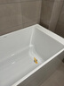 东鹏浴缸小户型浴缸家用日式坐式浴缸泡澡恒温深泡小浴缸亚克力浴缸 1.3米深泡空缸+座板 实拍图