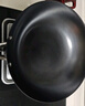 爱仕达（ASD）炒锅铸铁锅不锈无涂层平底炒菜锅34cm燃气电磁炉通用WG8334QB 实拍图
