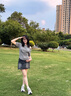 CAMILA KSENIA老爹鞋女士2026年新款夏季休闲跑步鞋百搭厚底增高网面透气运动鞋 灰蓝色 37 实拍图