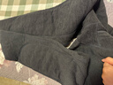 欧迪芬【100%绵羊毛保暖裤】冬季男士加绒加厚带护膝护腰防寒秋裤灰4XL 实拍图
