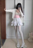 JIOESC丝袜女防勾丝2026新款日系学院风配裙子cosplay白丝打底袜连裤袜 奶白色 【120D】 1条 均码 【70-150斤】 实拍图