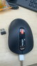联想（Lenovo）无线蓝牙双模充电鼠标 蓝牙5.0/3.0 便携办公鼠标人体工学设计 Howard理性黑充电版 实拍图